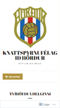 Mobile Screenshot of ksfhordur.com